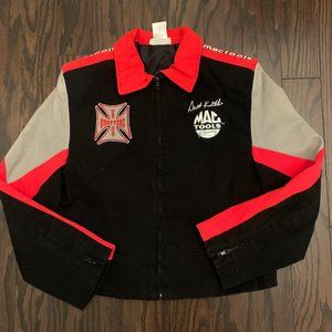 West Coast Choppers Mactools Racing Spider Web Scott Kalitta Women's Jacket Sz L